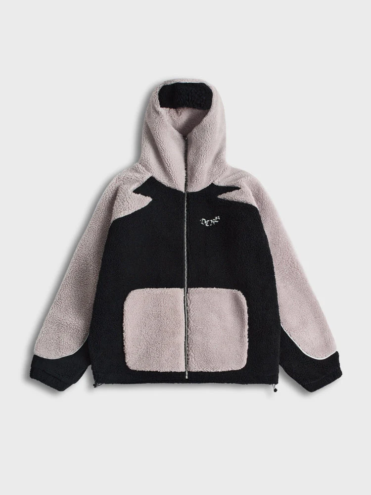 DCRB - Dark & Light Brown Sherpa Ninja Fleece - Image 14