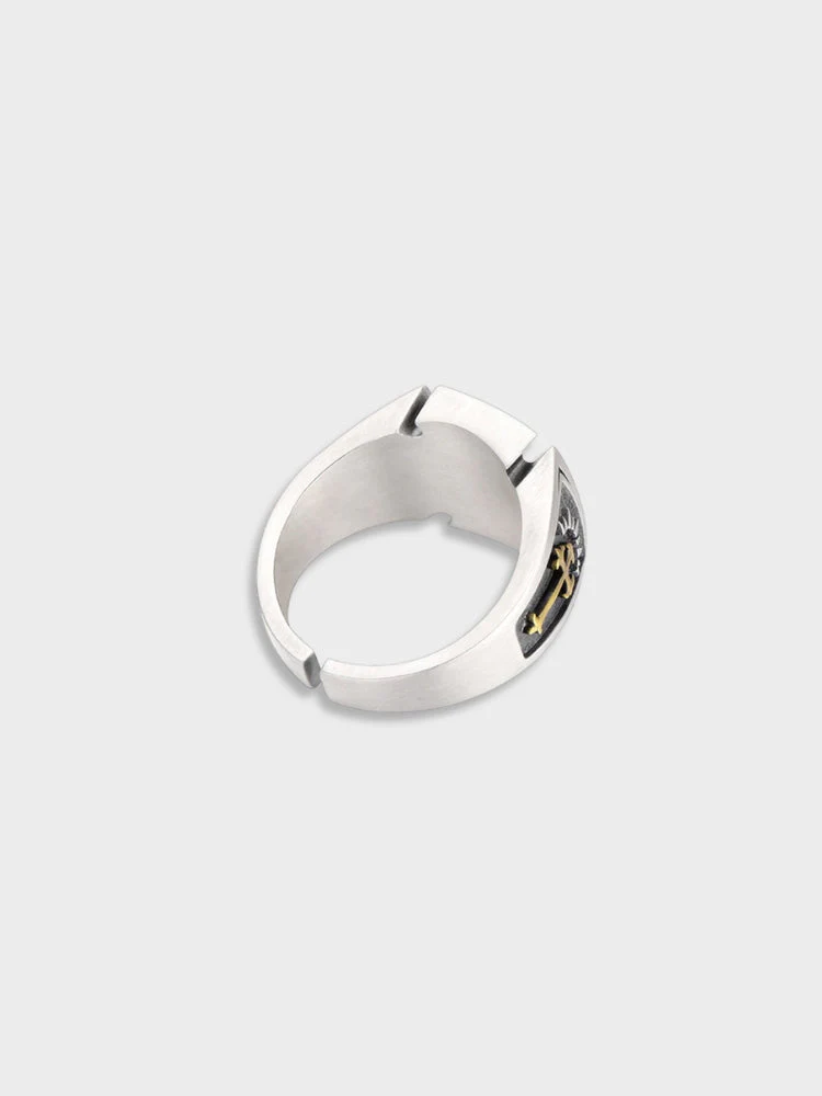 DCRB Adjustable Croix de Guerre Ring - Image 5