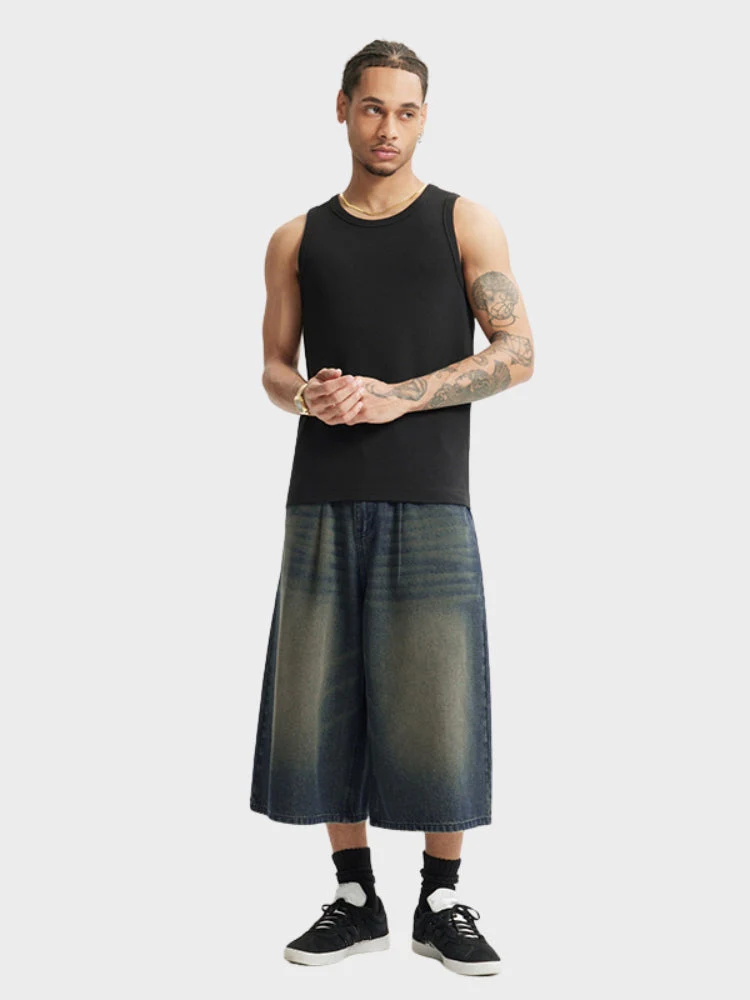 DCRB Denim Two Piece Waist Jorts - Image 2
