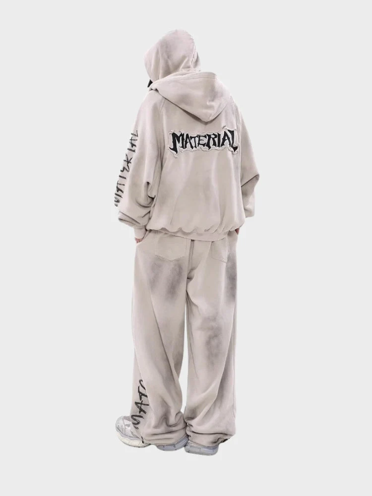 DCRB Distressed Material Zip-Up - Image 7