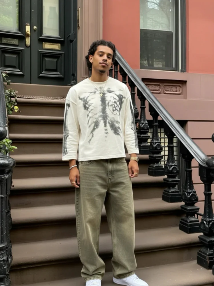 DCRB Skeleton Longsleeve - Image 2