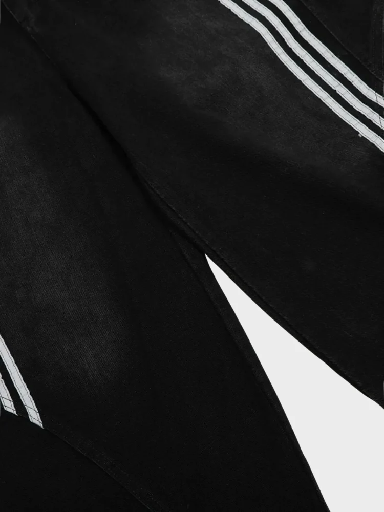 DCRB Striped Barrel Denim Jeans - Image 12