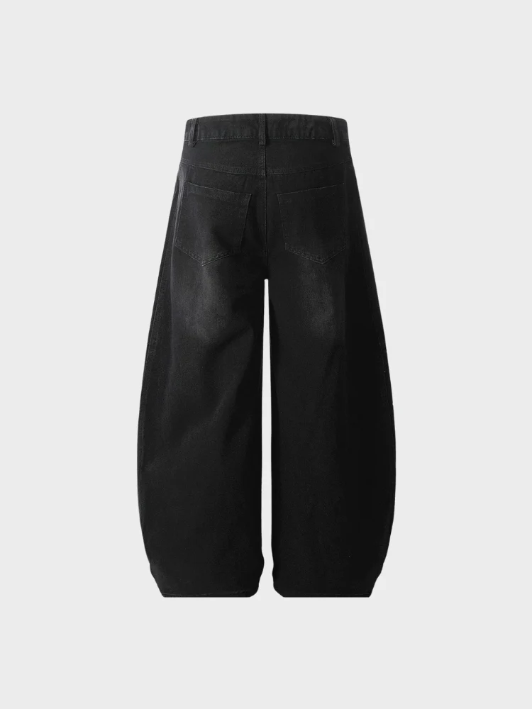 DCRB Striped Barrel Denim Jeans - Image 8