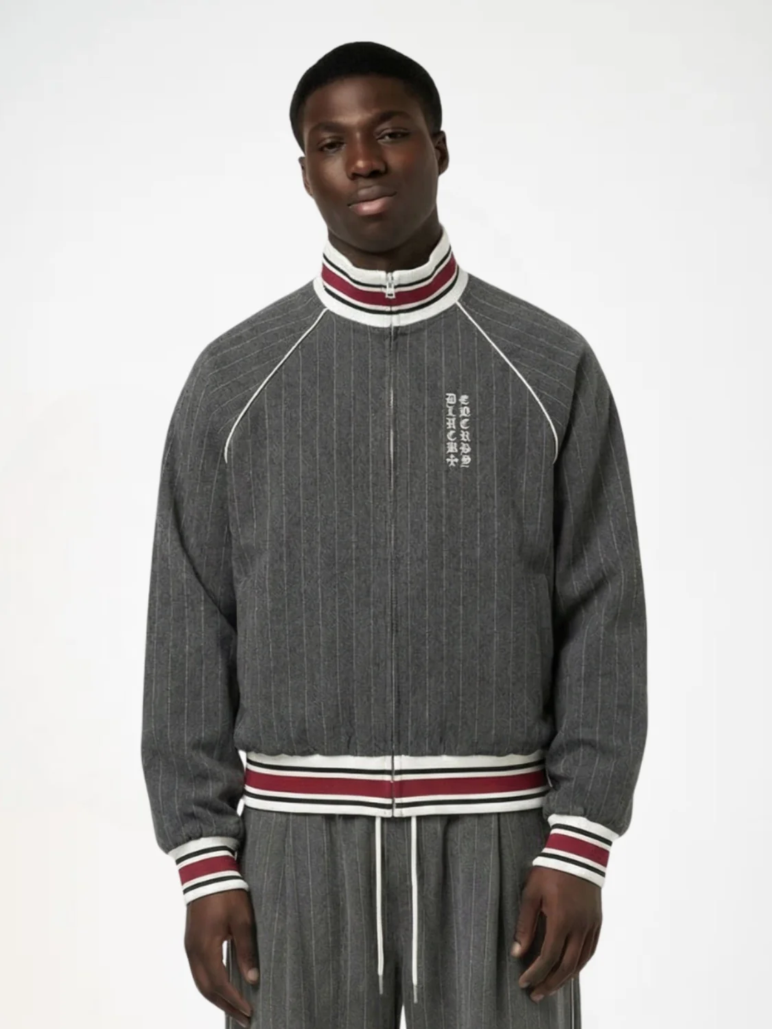 DCRB Striped Vintage Track Jacket - Image 2