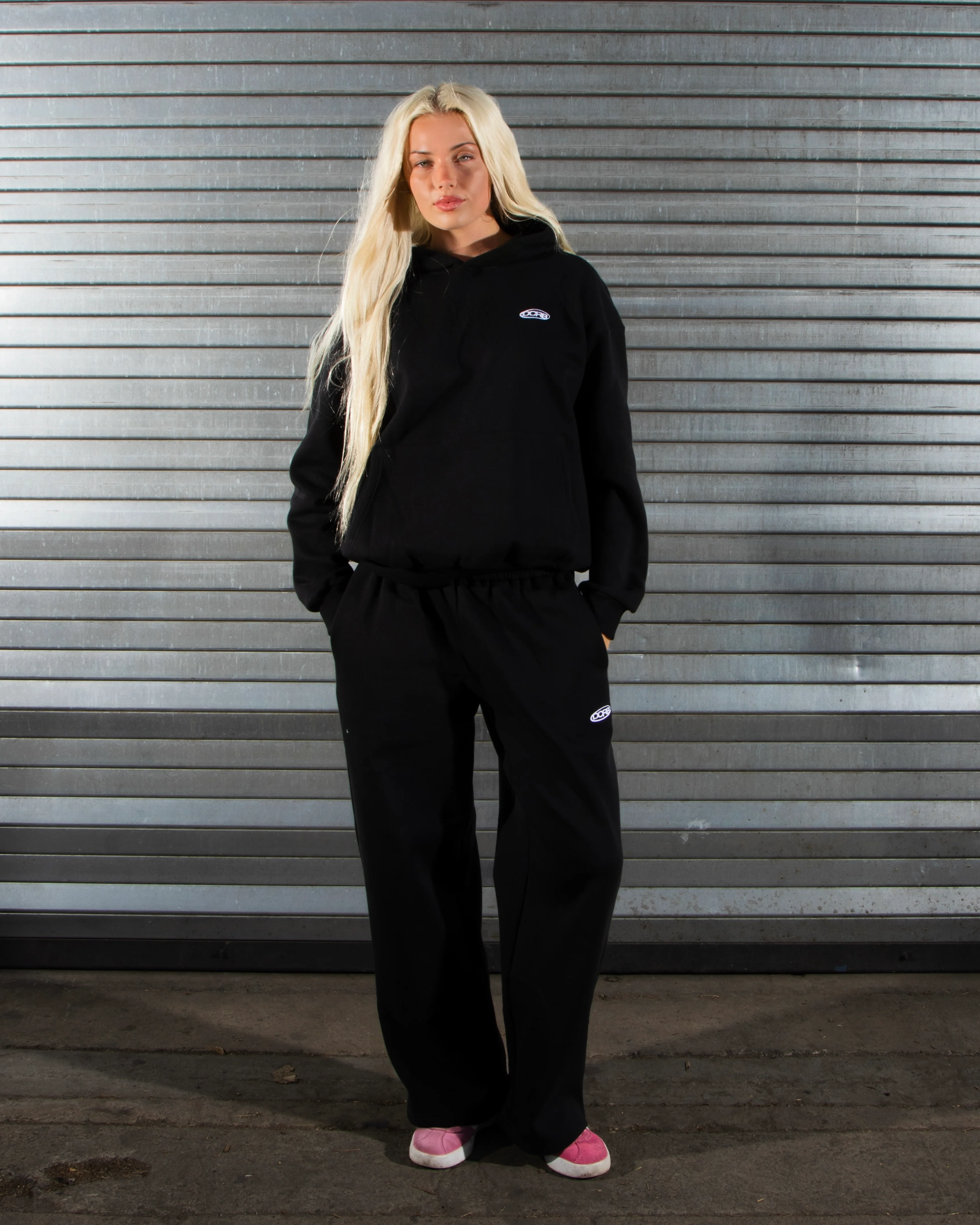 DCRB Tracksuit Hoodie - Black - Image 2