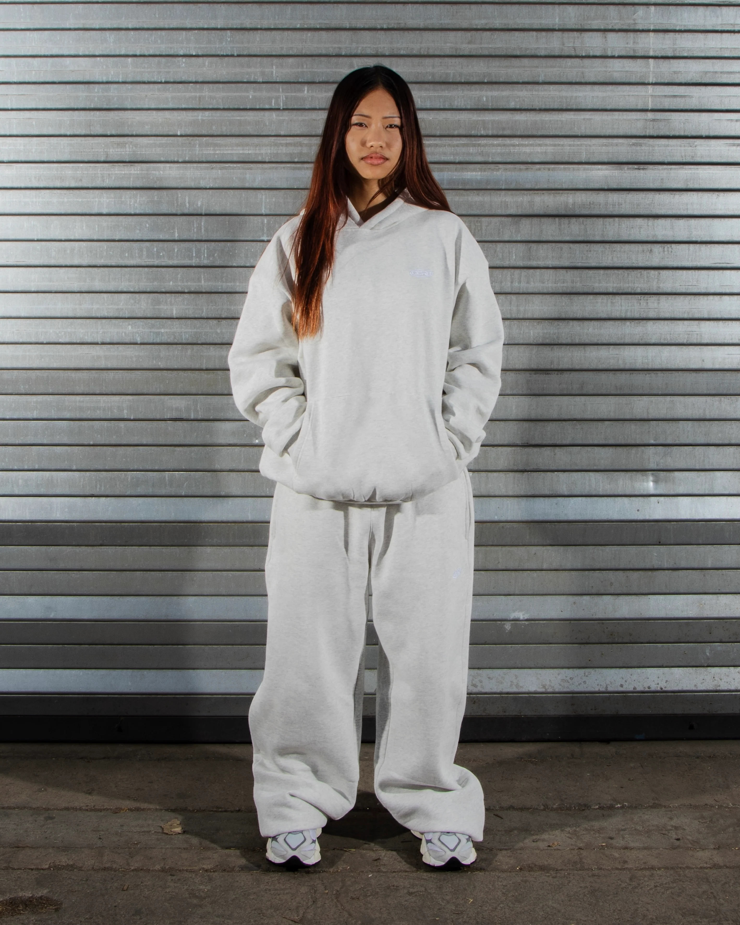DCRB Tracksuit Hoodie - Light Grey - Image 2