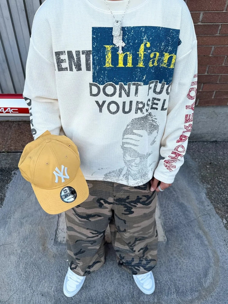 DCRB Vintage Copycat Print Longsleeve - Image 13