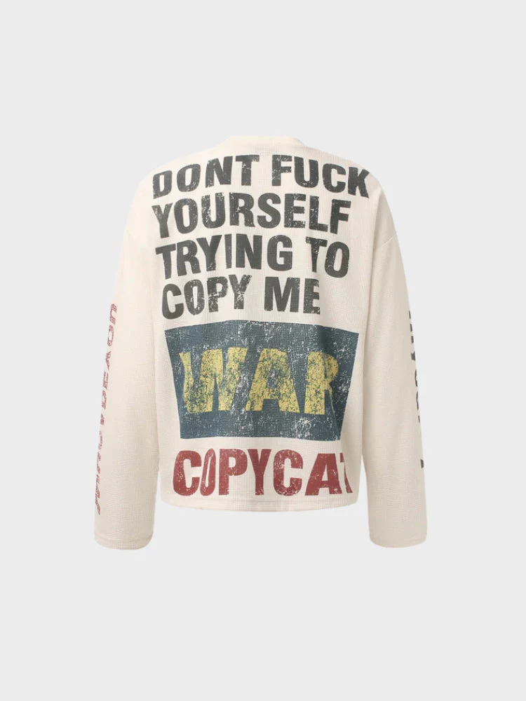 DCRB Vintage Copycat Print Longsleeve - Image 3