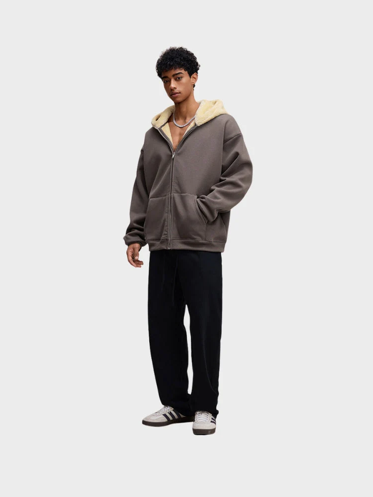 DCRB Zipper with Teddy Hoodie - Image 2