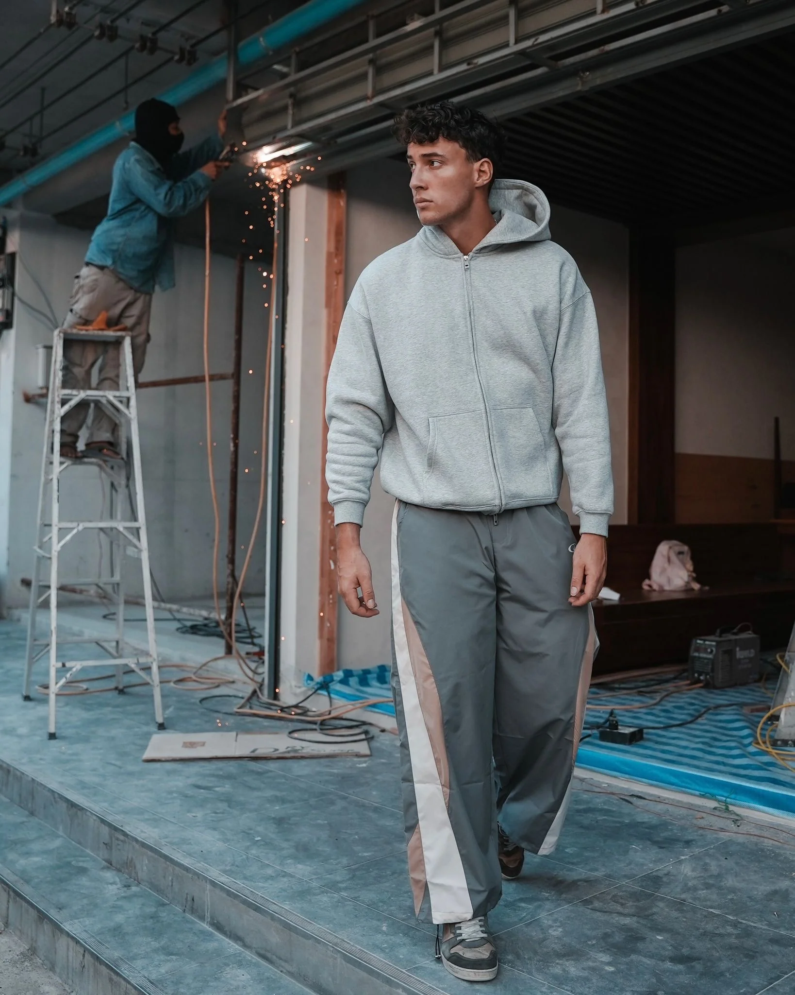 Decarba x Amaldi Tech Straight Joggers - Image 8