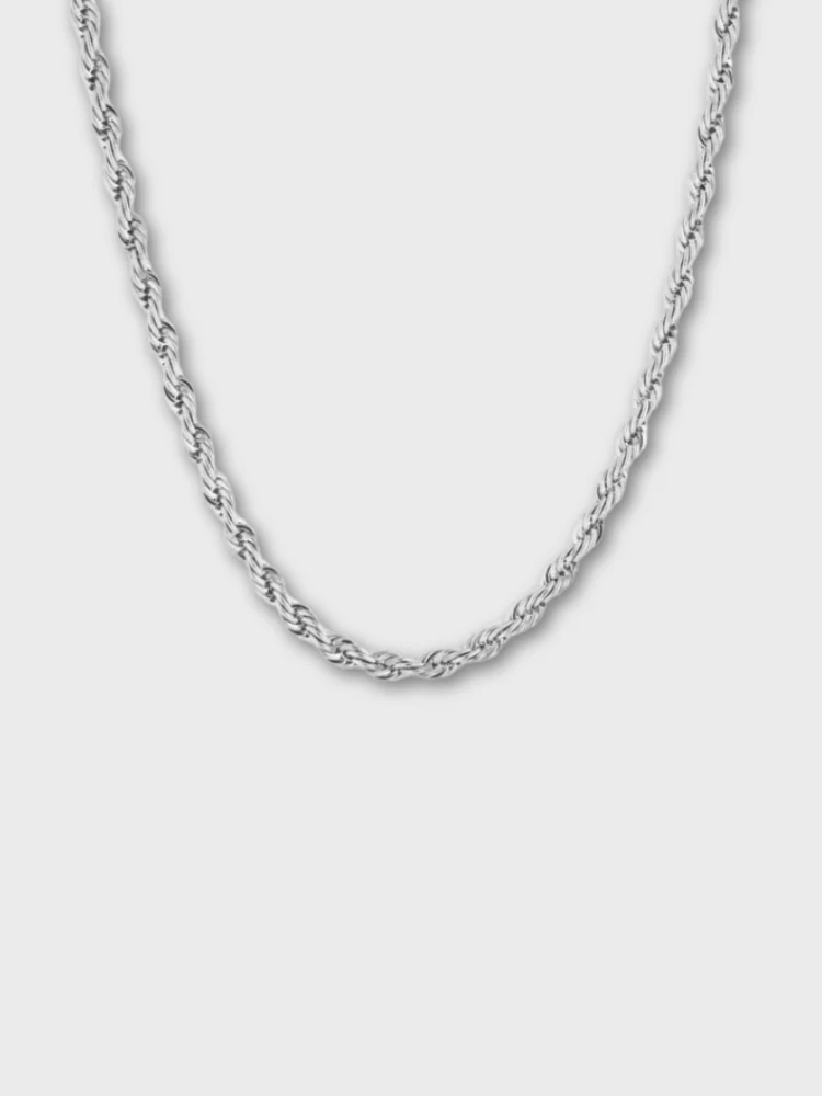 Golden Wrope Necklace 3MM - Image 4