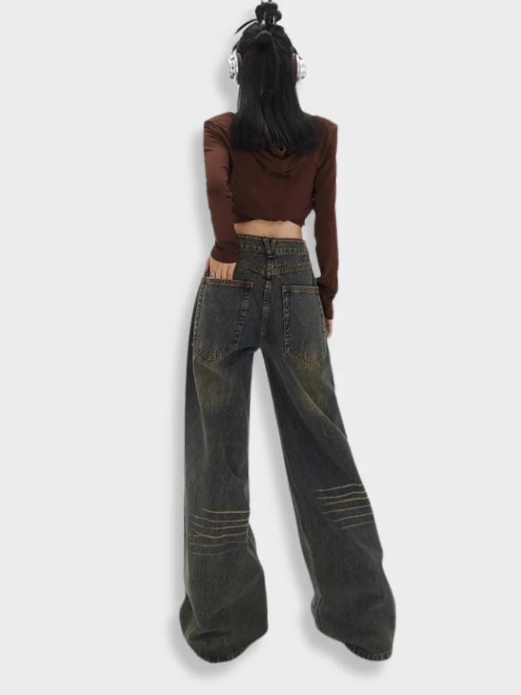 High Waist Loose Denim - Image 3