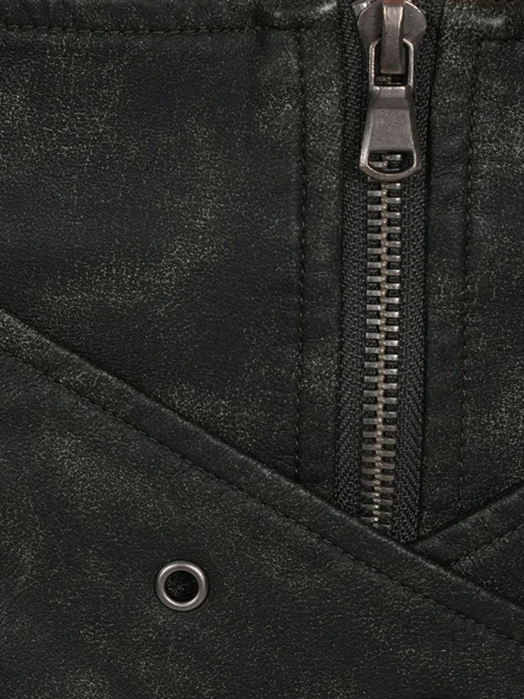 High Waist Metal Buckle Shorts - Image 7