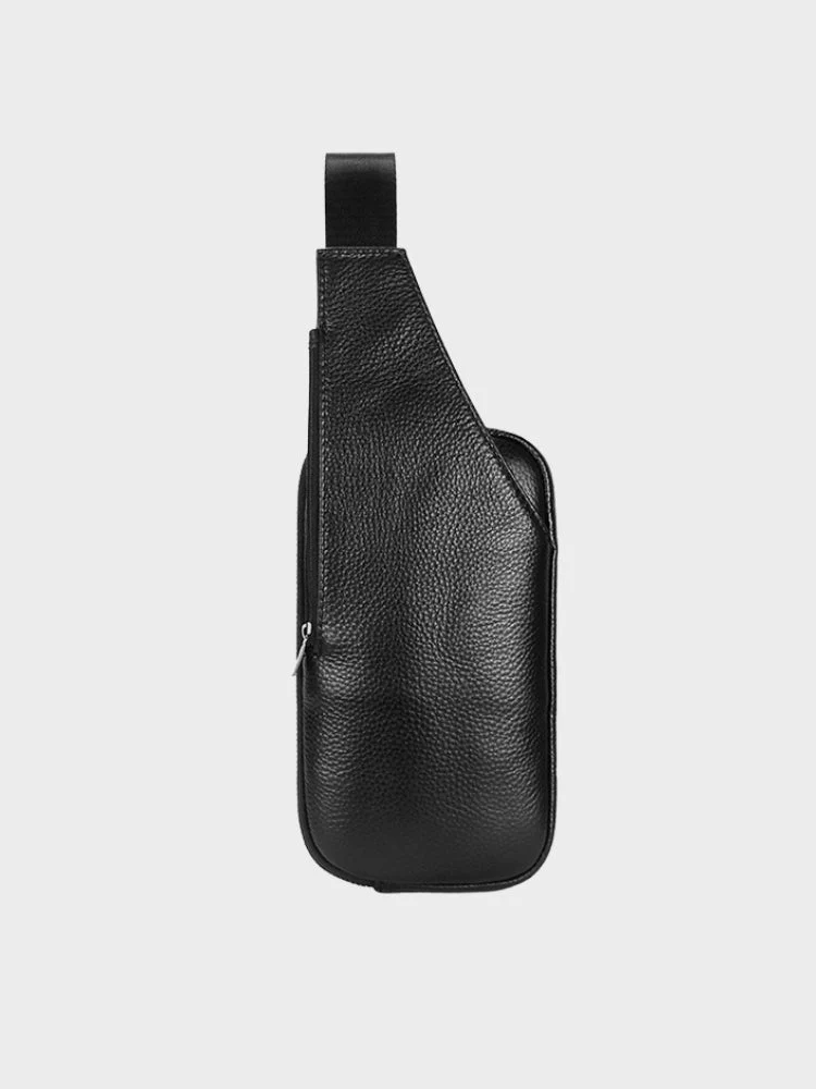 Leather Decarba Crossbody Bag - Image 5
