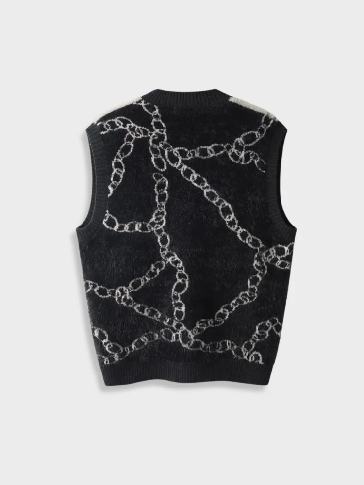 Mohair Knitted V-Neck - Image 2