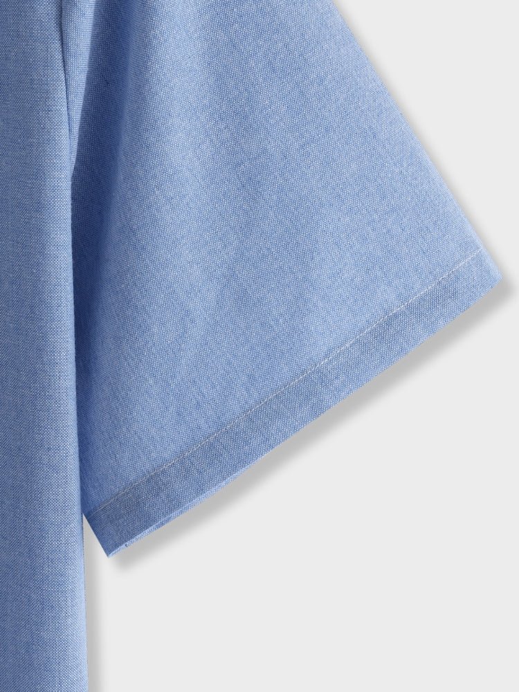 Mykonos Blue Summer Shirt - Image 3