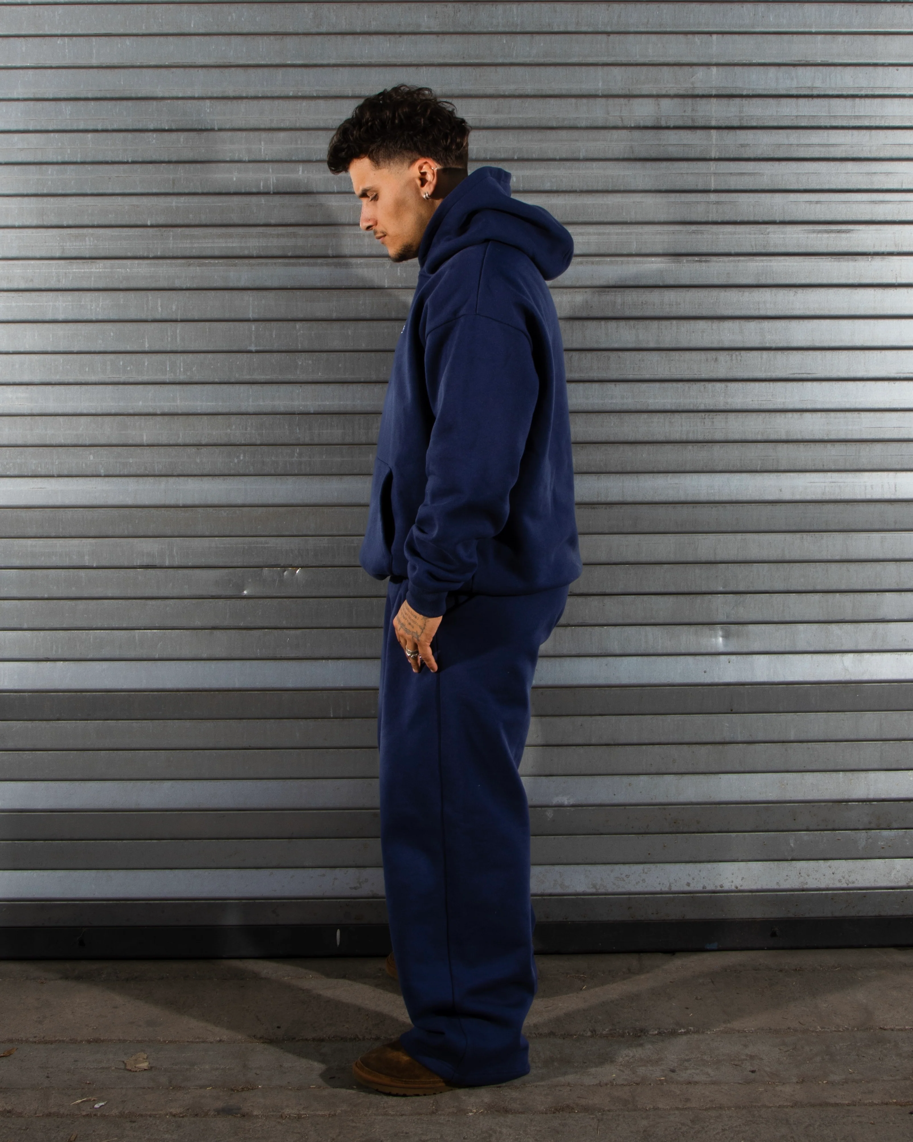 Navy Blue Tracksuit Set - Image 4