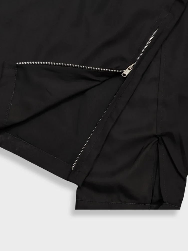 Smoking Girl Baseball Jacket - Image 3