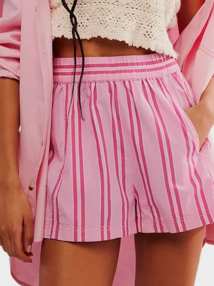 Striped Summer Shorts - Image 4