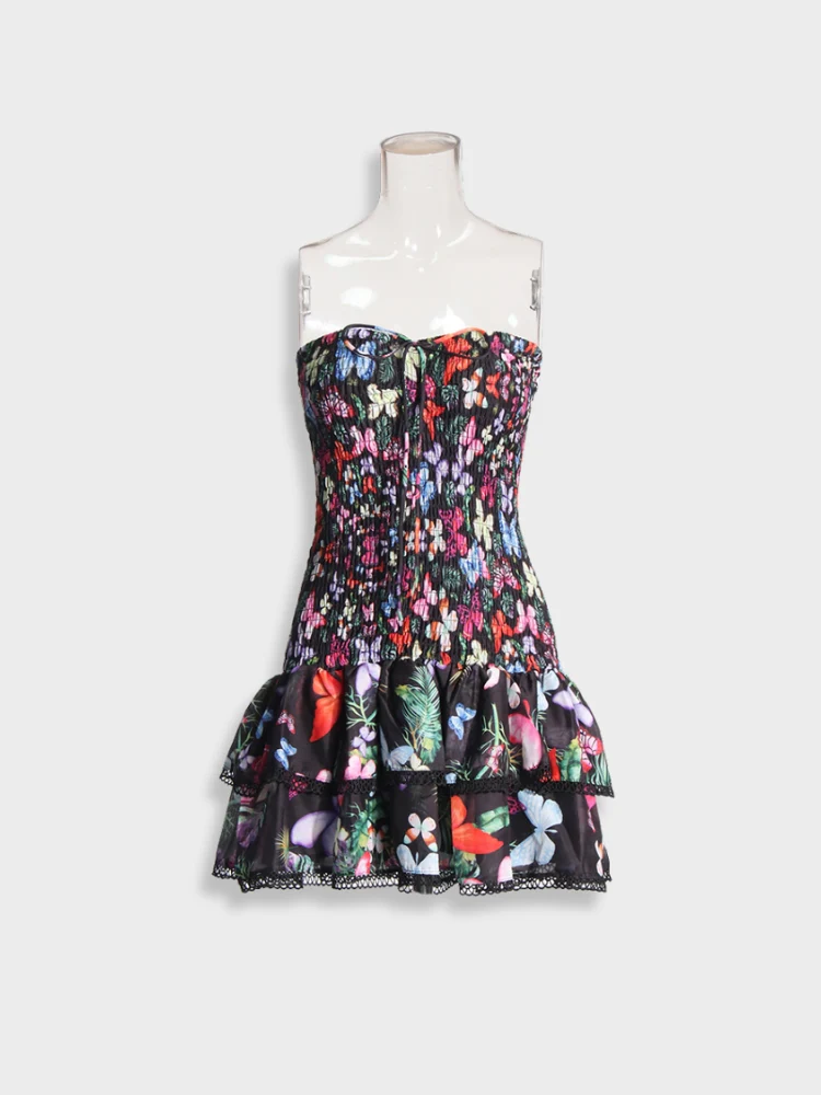 Vintage Flower Summer Dress - Image 4