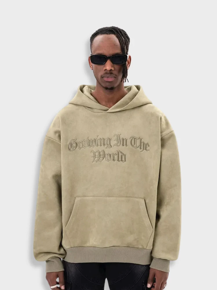 Vintage Hoodie - Growing in the World - Image 5