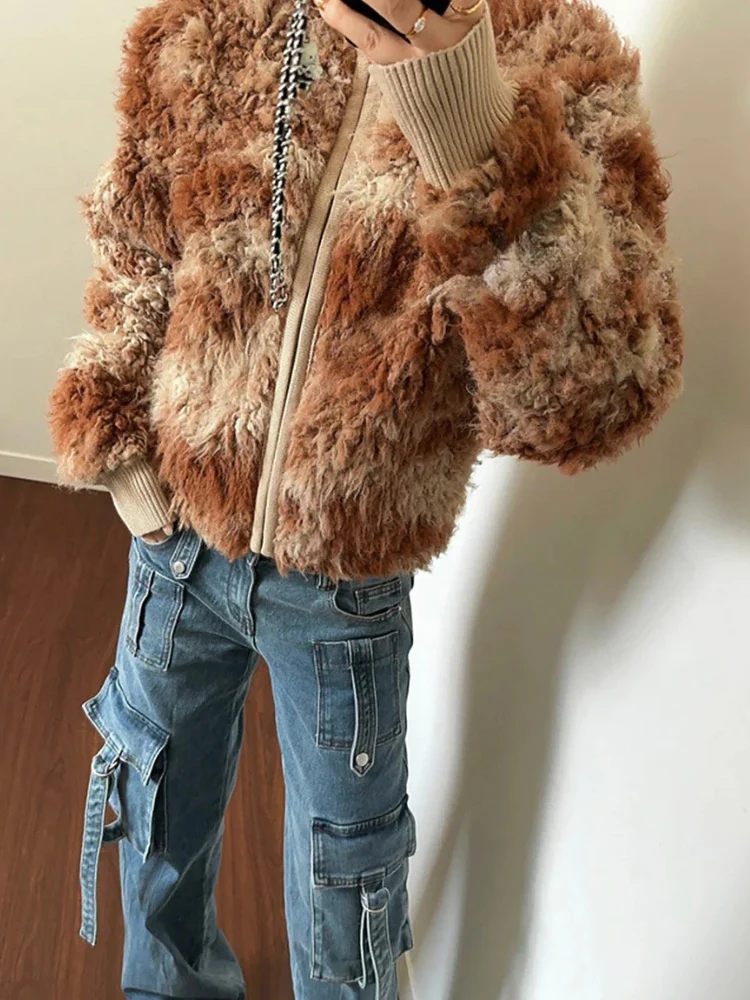 Vintage Lamswool Plush Jacket - Image 2
