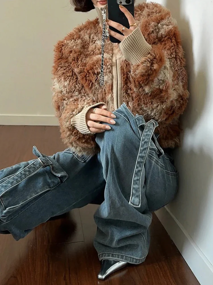 Vintage Lamswool Plush Jacket - Image 4
