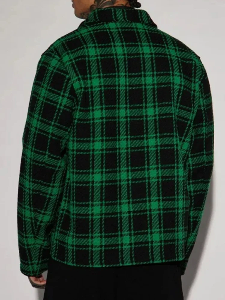 Vintage Plaid Blouse - Image 2