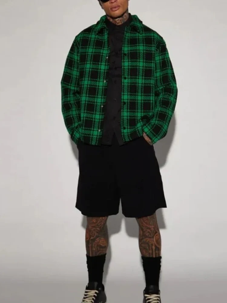 Vintage Plaid Blouse - Image 3