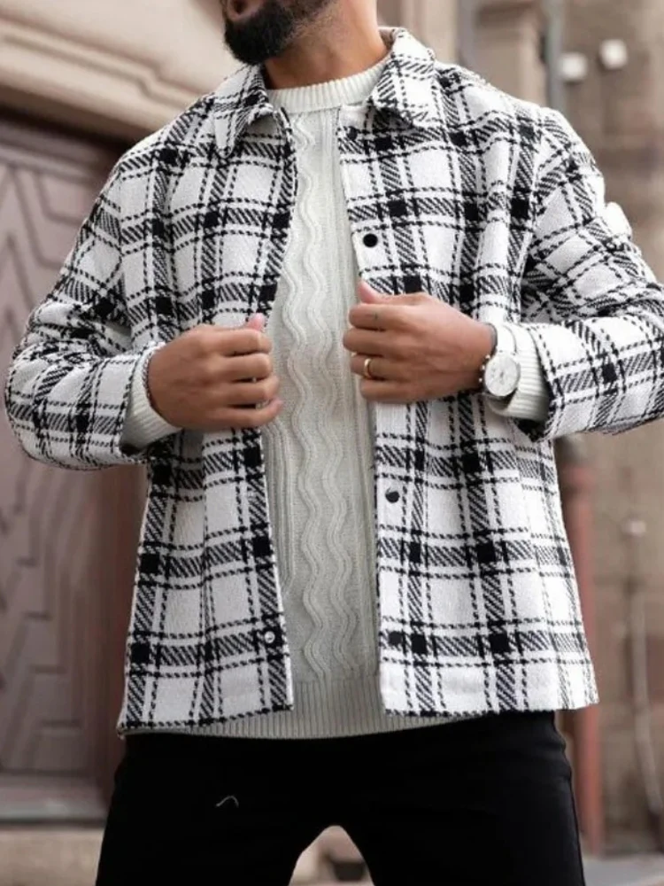 Vintage Plaid Blouse - Image 4