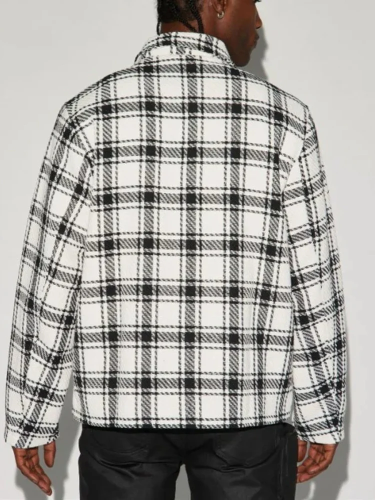 Vintage Plaid Blouse - Image 5