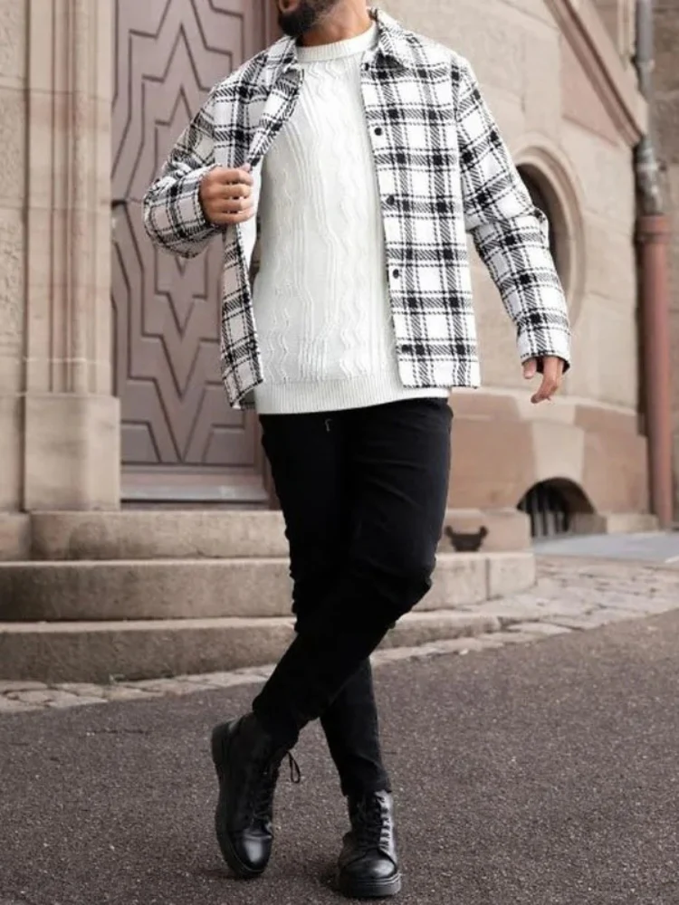 Vintage Plaid Blouse - Image 6