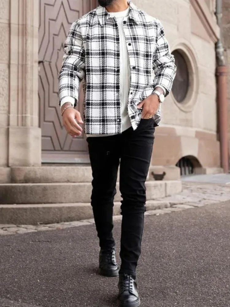 Vintage Plaid Blouse - Image 7