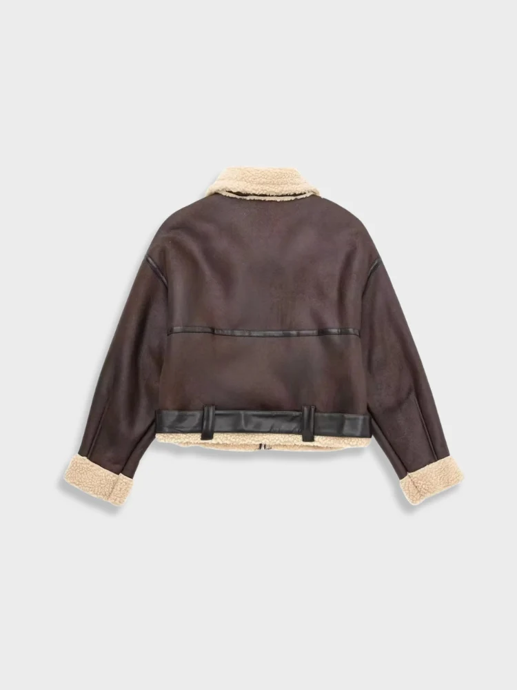 Vintage Warm Lamswool Jacket - Image 5