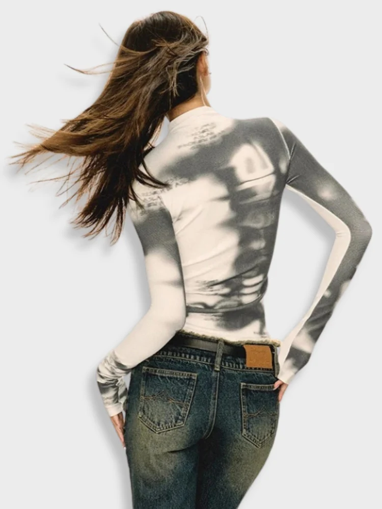 Vintage Y2K Slim Top - Image 3