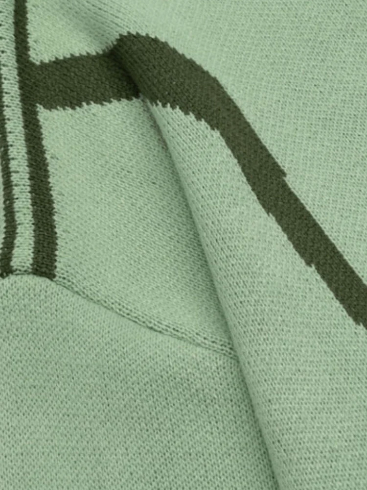 Y2K Winter Half Zip Up Sweater - Image 10