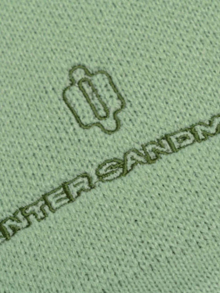 Y2K Winter Half Zip Up Sweater - Image 8